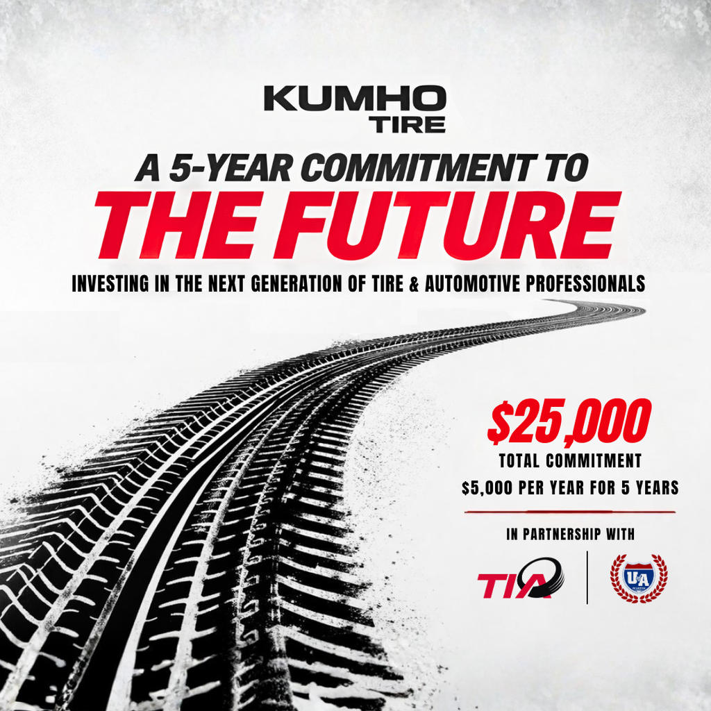 Kumho Tire TIA Tire Industry Scholarship Pledge